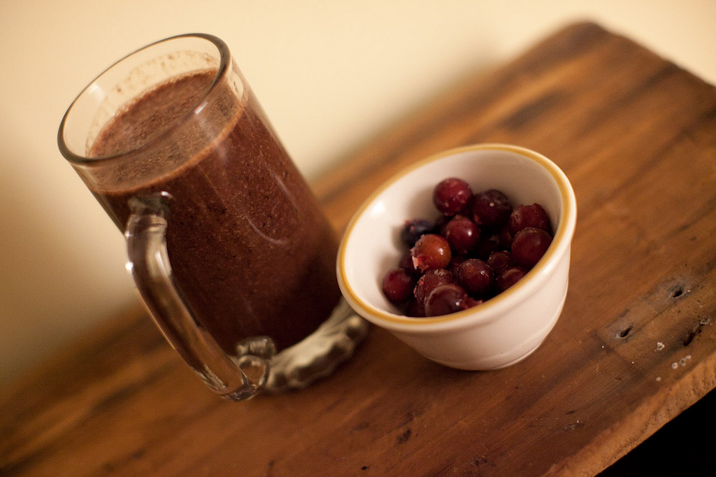 chocolate smoothie